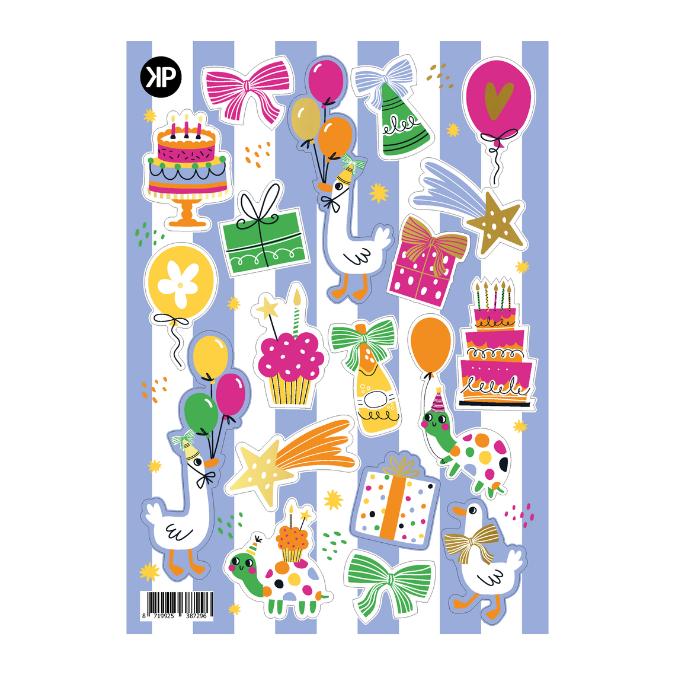 stickervel-partytime