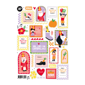 stickervel-liefs sinterklaas