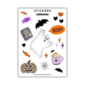 stickervel-halloween-journal