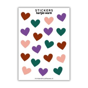 journal-stickers-hartjes-warm