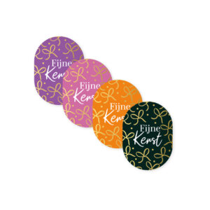 fijne-kerst-sticker-met-strikjes